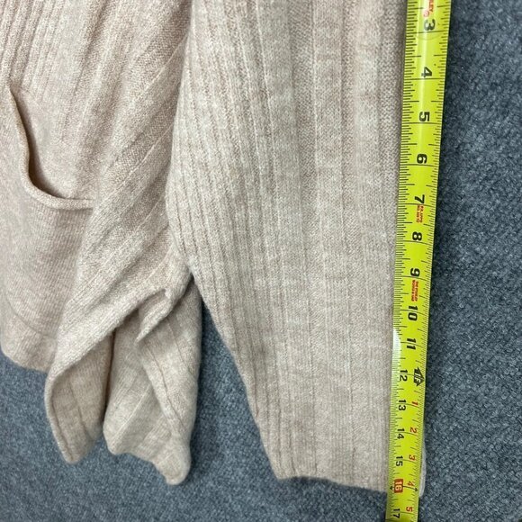 NWT Topshop Womens Ribbed Open Front Cozy Casual Cardigan Sweater Size 12 - Picture 5 of 8